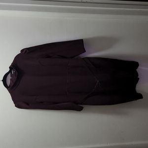 Express Puff Sleeved Belted Dress